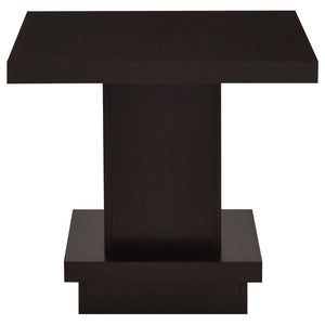  it features a sleek cappuccino finish that exudes con