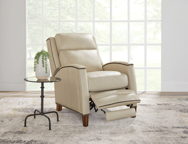 Vermont - Power Cordless High Leg Recliner (Set of 2) - Pearl Glow
