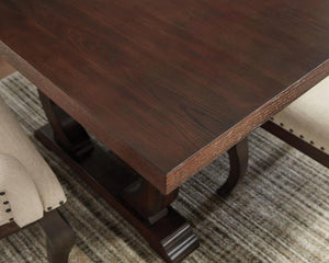 Brockway - Extension Leaf Dining Table - Antique Java