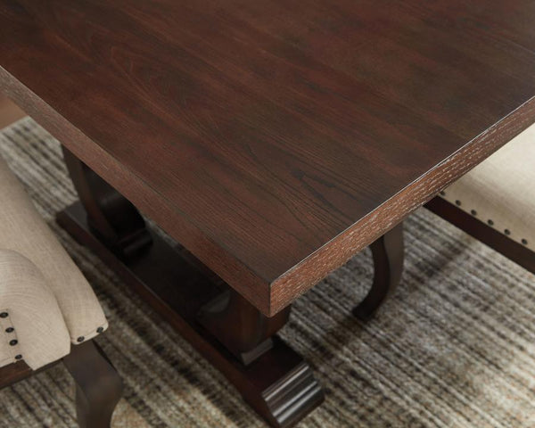 Brockway - Extension Leaf Dining Table - Antique Java