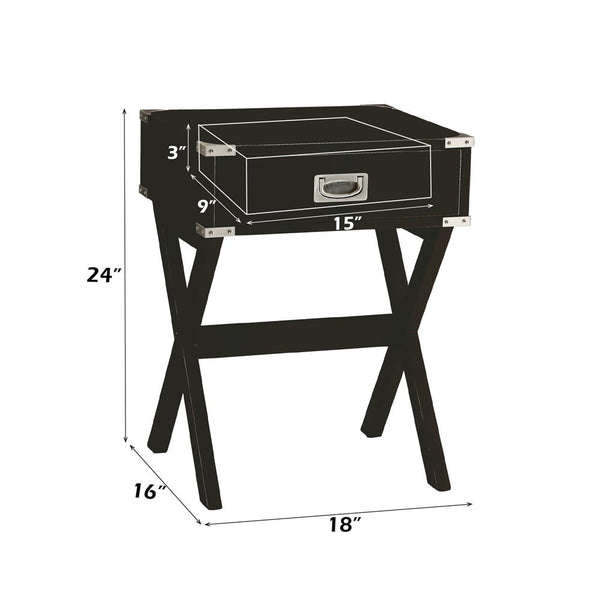 Babs - End Table - Black