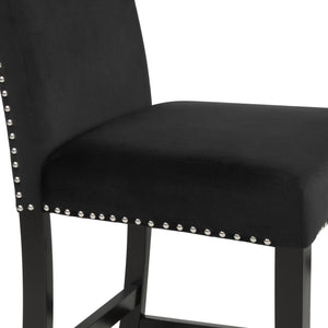 Celeste - Counter Height Chair (Set of 2) - Black
