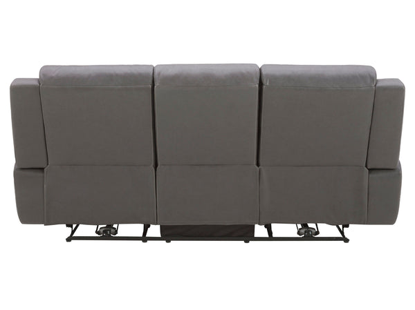 Caldwell - Power Reclining Sofa And Recliner - Tahoe Charcoal