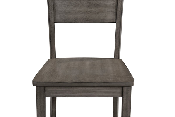  finished in a sleek gray wash that highlights the natural wood grain