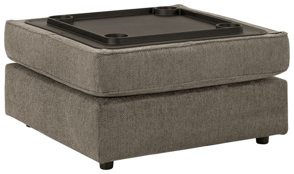 O'Phannon - Putty - Ottoman With Storage