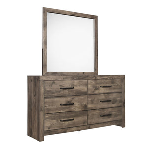 Introducing the Misty Lodge Mirror in Greige, a stunning addition to your bedroom or living space that offers both style and functionality. Crafted with care using durable materials like manufactured woods and environmentally conscious decorative laminate