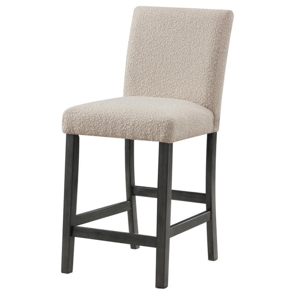 Alba - Boucle Upholstered Counter Chair (Set of 2) - Beige