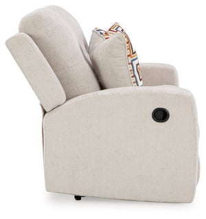 Danum - Stone - Reclining Loveseat
