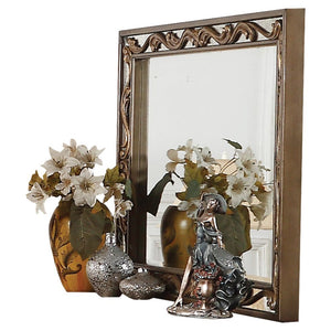  5mm Antique Mirror<br/><br/><b>Product Features</b><ul><li>Case: 1Pc/1Ctn</li><li>Finish: Antique Gold</li><li>Style: Traditional</li><li>Material