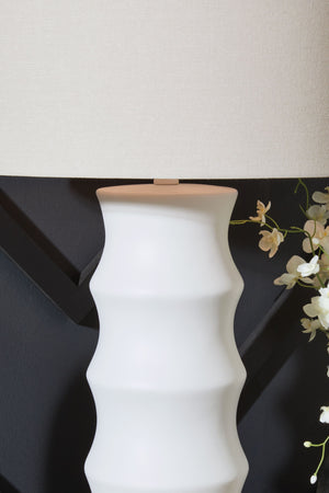 Veraleigh - White - Poly Table Lamp