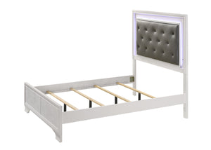 Lyssa-Full Bed-White<h4><b>Lyssa - Full LED Headboard Footboard - White</b></h4> <table width="100%"><colgroup><col style="width: 30%"> <col style="width: 70%"> </colgroup> <tbody> <tr> <td>Dimensions</td> <td> 57.20"L x 79.60"D x 59.20"H</td> </tr> <tr> 
