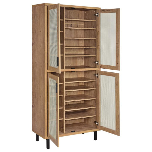  it includes 14 adjustable shelves