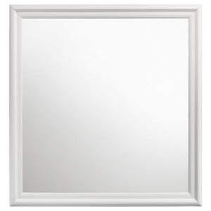 Louis Philippe - 38.25## Dresser Mirror - White