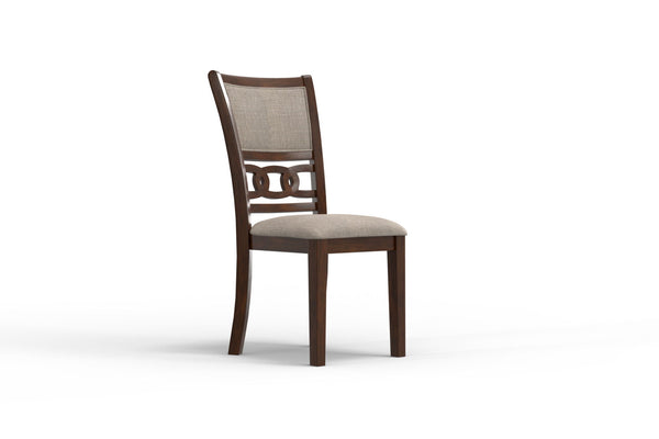Gia - 5 Piece Round Dining Set - Cherry