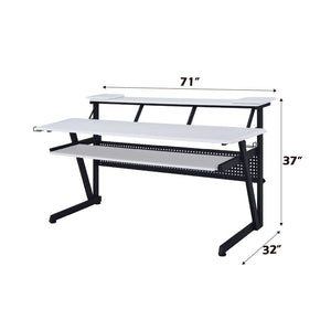Saida - Music Desk - White Finish