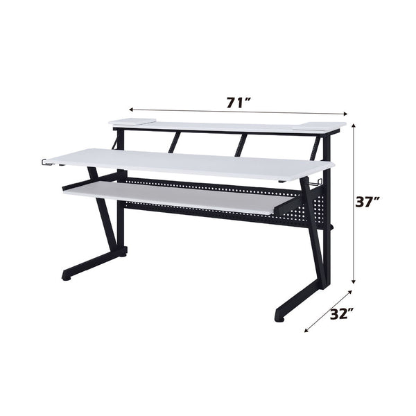Saida - Music Desk - White Finish