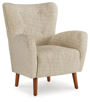 This accent chair makes everyday lounging refreshingly low-maintenance. Handle spills with ease thanks to washable performance fabric. This chair delivers form and function all in one, keeping messes manageable so you donâ€™t have to.<br><br><b>Additional