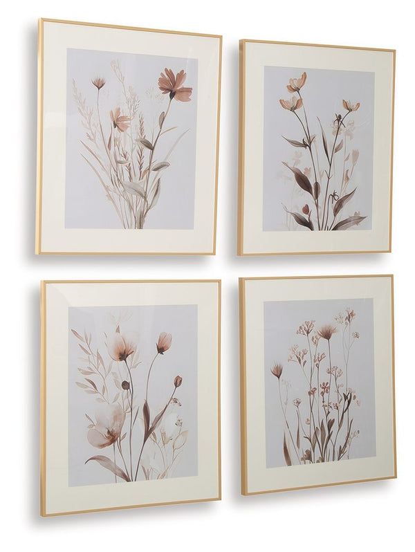  gray and blush tones. Hang these framed prints together to make a charming statement.<br/><br/><b>Pr