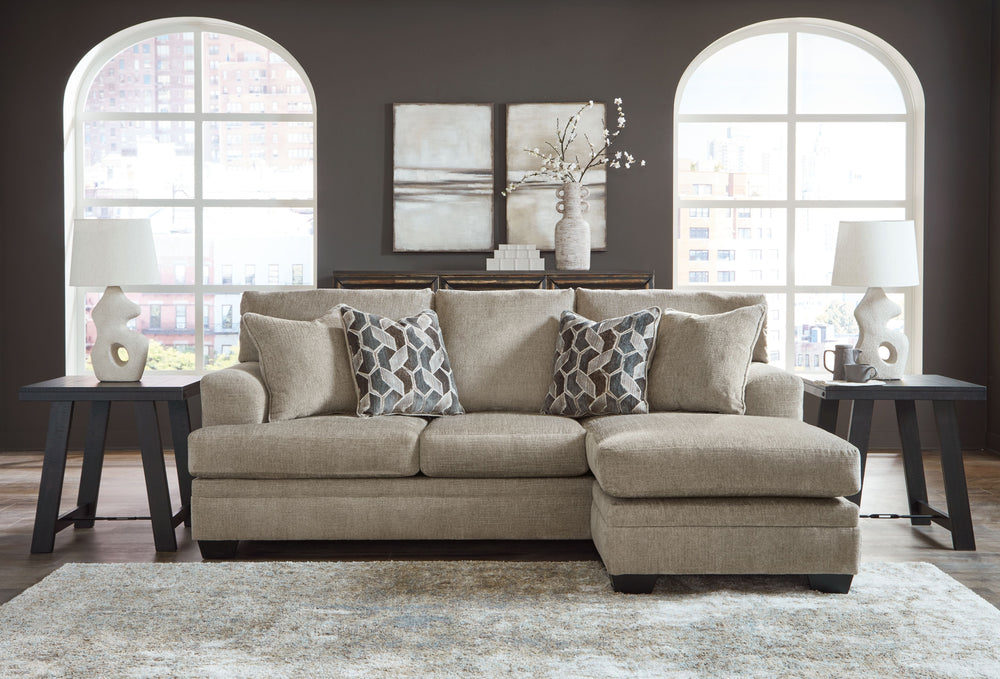 This seating package feels every bit as good as it looks. Ultra-soft upholstery enhances your comfort, making it a delightful place to unwind. Whether you-'re enjoying a quiet evening alone or chilling with friends, this set promises to be the perfect bac