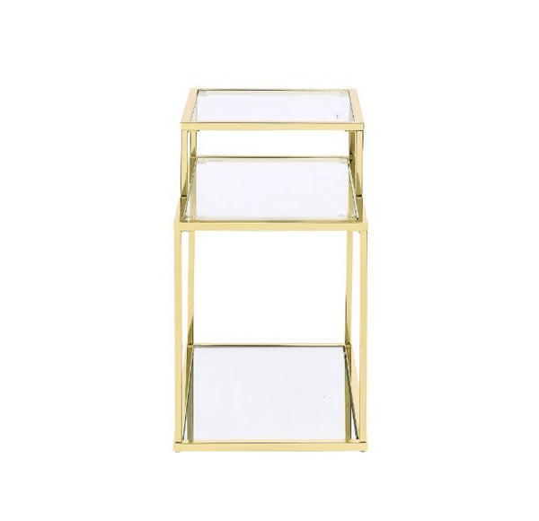  topped with tempered glas