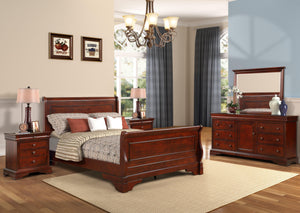 creating a timeless sanctuary in your home. This set includes a beautifully crafted wood sleigh bed
