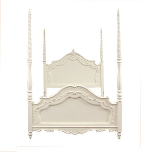 Pearl - Twin Bed - White