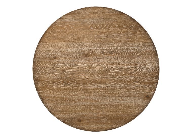 Simple yet elegant, the Yotam dining collection is one to be desired. Ideal for a smaller dining room or as a breakfast table. Its round tabletop perched atop a pedestal base. The salvaged oak finish adds the right amount of weathering that adds charm and