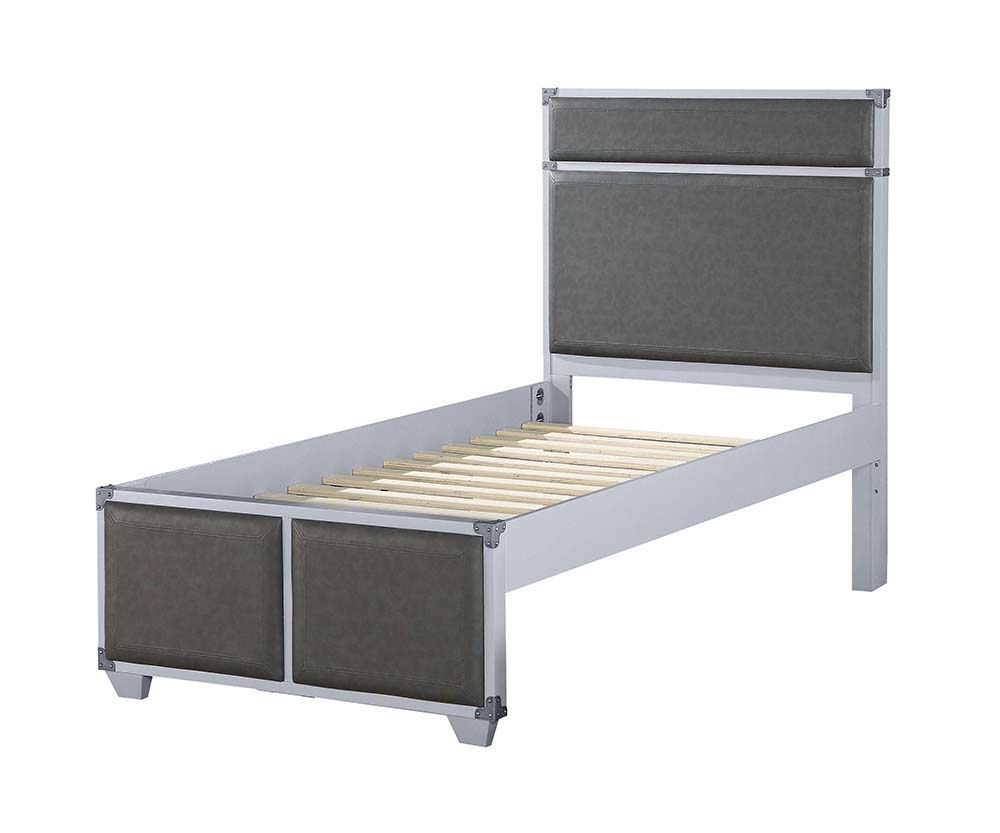 Update your kid-'s room with the sleek contemporary style of the stunning Orchest bedroom collection. The clean straight lines of this bedroom set give a modern look without over complicating it. This collection comes with two optional beds, choose from a
