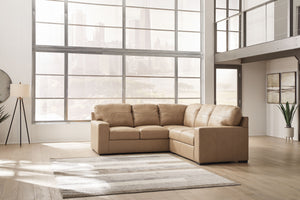 Bandon - Toffee - 2-Piece Sectional With Raf Loveseat