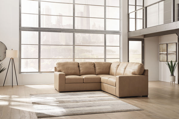 Bandon - Toffee - 2-Piece Sectional With Raf Loveseat