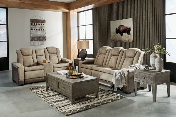 Next-Gen DuraPella - Sand - 2 Pc. - Power Sofa