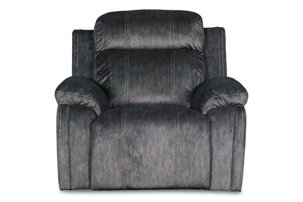 The Tango Glider Recliner in Shadow Gray offers a perfect combination of durable craftsmanship, luxurious comfort, and sophisticated style. Built with premium hardwood and plywood frames, this recliner is designed for long-lasting stability and support. T