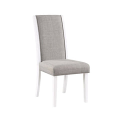 Padded Seat & Back Stainless Steel Legs Foam Density: D40 Cushion Thickness: 4-"