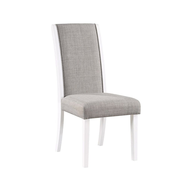 Padded Seat & Back Stainless Steel Legs Foam Density: D40 Cushion Thickness: 4-"