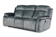 The Tango Power Dual Recliner Sofa in Shadow Gray combines modern convenience, luxurious comfort, and durable craftsmanship. Constructed with premium hardwood and plywood frames, this sofa is built for long-lasting stability and support. The resilient foa