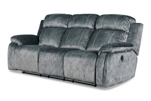 The Tango Power Dual Recliner Sofa in Shadow Gray combines modern convenience, luxurious comfort, and durable craftsmanship. Constructed with premium hardwood and plywood frames, this sofa is built for long-lasting stability and support. The resilient foa