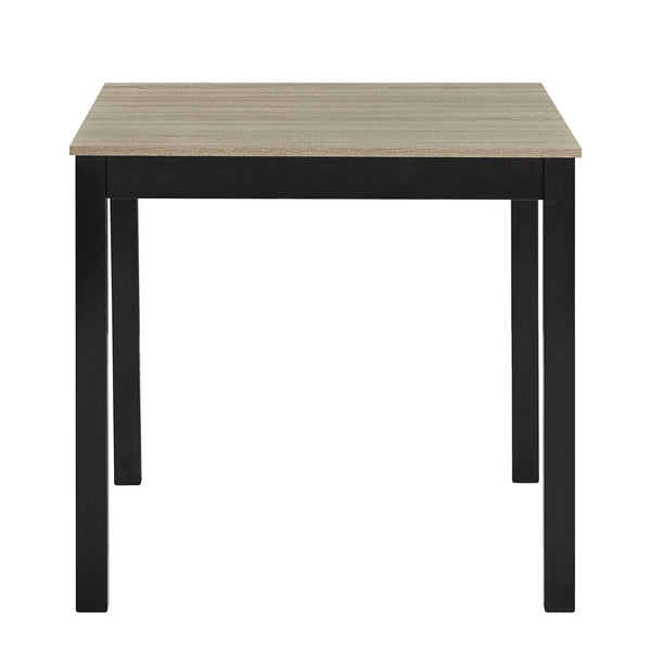  rectangular table with a warm wood finish that effortlessly complements the soph