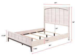 Veda - Queen Bed - Beige