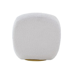 Yedaid - Accent Chair - White Teddy Sherpa