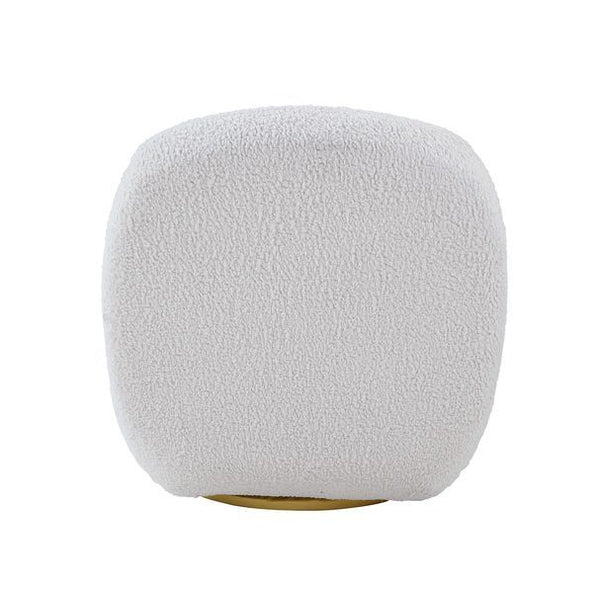 Yedaid - Accent Chair - White Teddy Sherpa
