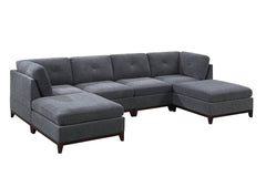 This high-density comfort set ensures the seating retains its shape and supportive quality even with frequent, heavy use.