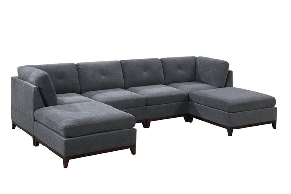 This high-density comfort set ensures the seating retains its shape and supportive quality even with frequent, heavy use.