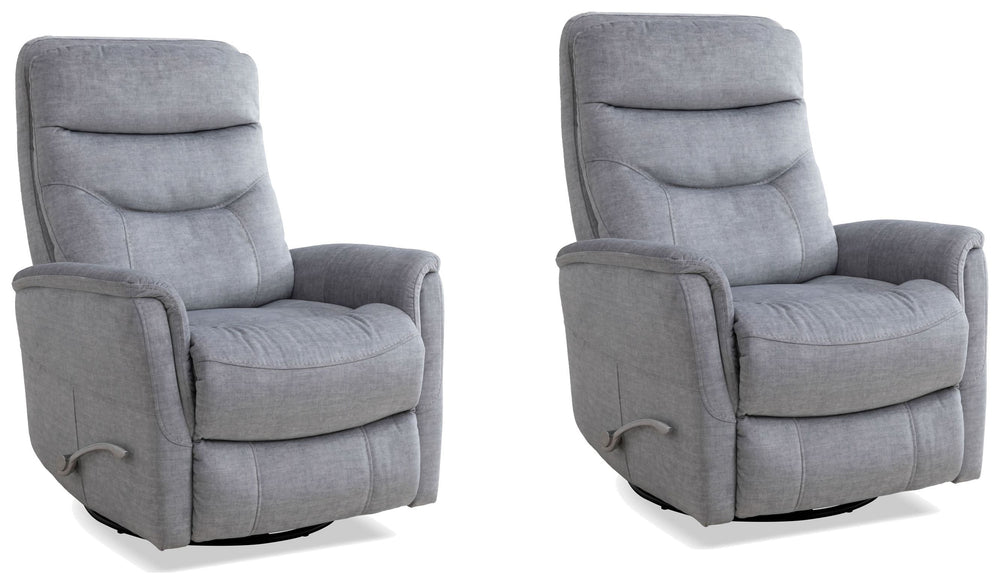 Destined to become your favorite seat in the house, this multifunctional Manual Swivel Glider Recliner is easy to open and close and combines the best of everything. You-'ll be able to swivel to see any angle, glide in a soothing motion, and recline for u