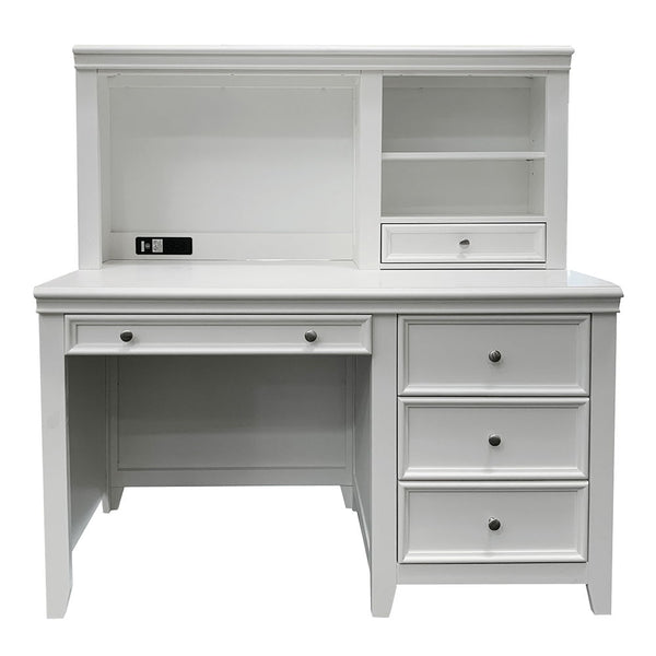 Lacey - Computer Hutch - White
