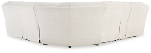 Keensburg - Linen - 3-Piece Power Reclining Sectional With Laf Power Reclining Loveseat With Console
