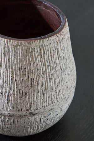 Claymount - Distressed Brown - Vase - 9"