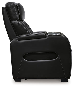 Boyington - Black - Power Recliner/ Adj Headrest