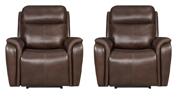 The Cascade Power Recliner features a supportive power headrest, glove soft leather with custom match, and smooth power reclining that allows you to relax with ease.<br/><br/><b>Product Features</b><ul><li>Power recline</li><li>Power headrest</li><li>Read
