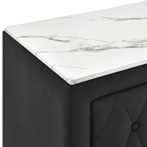  plush exterior is complemented by gleaming crystal-like drawer knobs