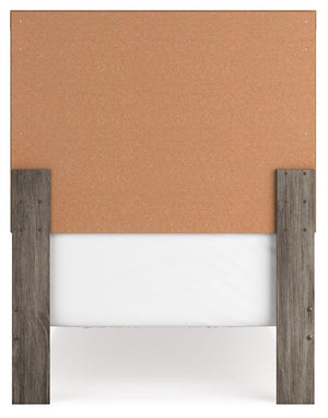 Ralinksi - Gray - Twin Panel Bed
